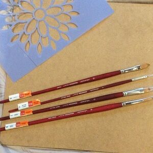 Princeton Velvetouch Acrylic Brush set
